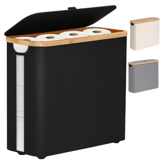 Bamboo Toilet Paper Holder