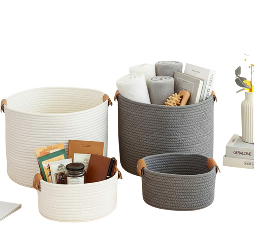 Cotton Rope Storage Basket