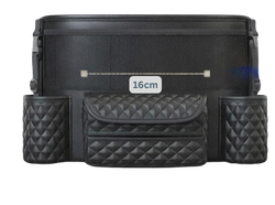 Leather Car Seat Handbag & Storage Caddy