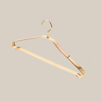 Gold Metal Clothing Hangers