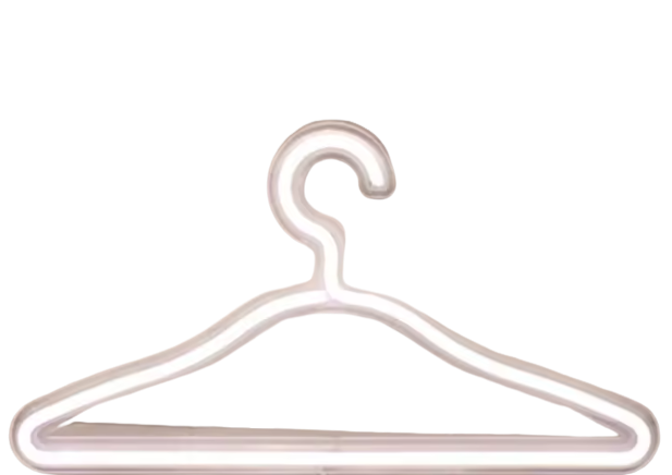 LED Display Clothes Hanger