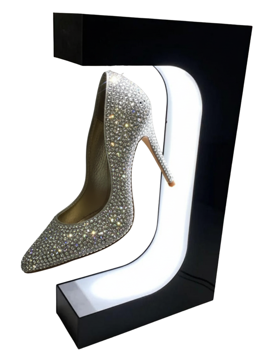 Magnetic Levitation Shoe Display