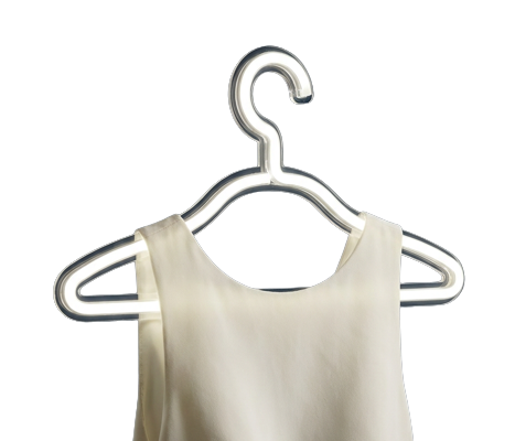 LED Display Clothes Hanger