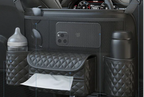 Leather Car Seat Handbag & Storage Caddy