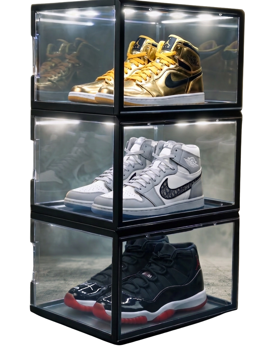 LED Sound Activated Sneaker Display