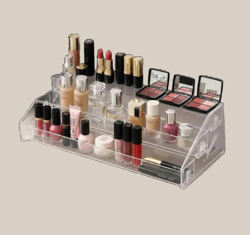 Acrylic Makeup Display Rack
