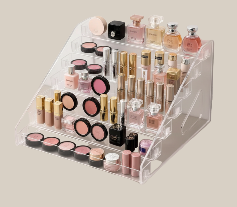 Acrylic Makeup Display Rack