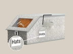 Stackable Baseball Cap Storage Boxes