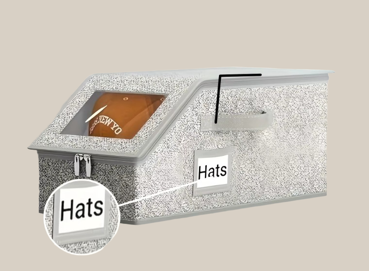 Stackable Baseball Cap Storage Boxes
