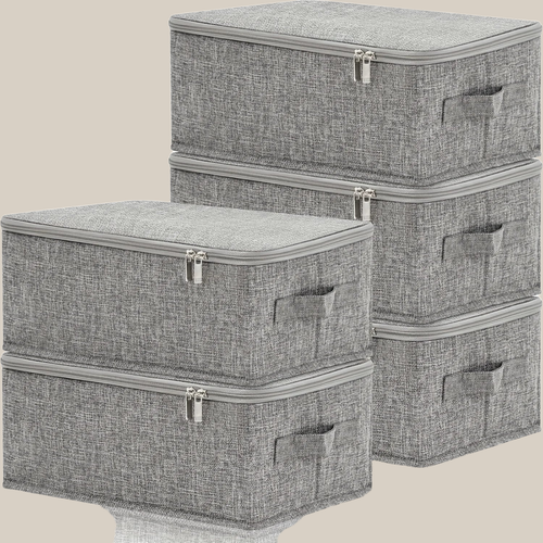Stackable Fabric Storage Boxes